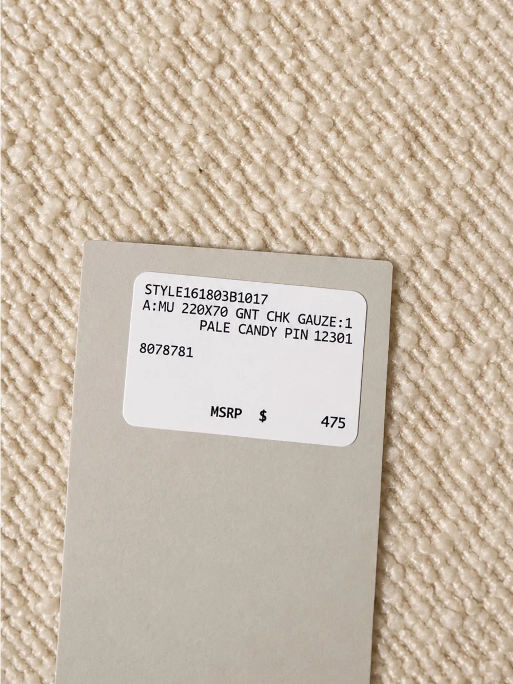 Burberry Pink and Brown Check Silk-Blend Scarf